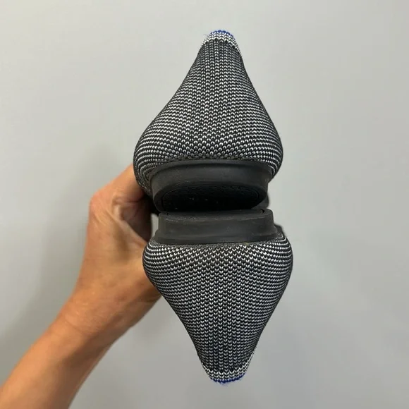 Rothy’s Navy Birdseye Round Toe Size 8 - Picture 11 of 15